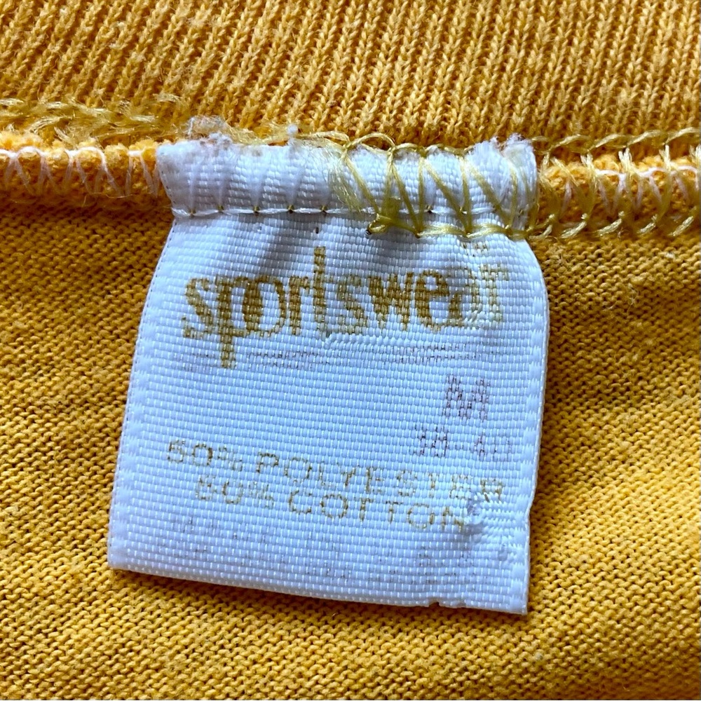 Vintage 1984 Freedom Bowl College Football Iowa Hawks Single Stitch T-Shirt Med - Picture 5 of 12